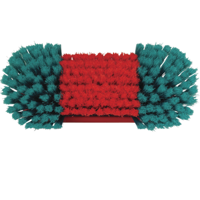 Autobürste mit Wasserdurchlauf und Drehgelenk, 250 mm, weich