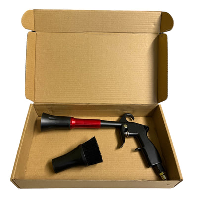 Trockenreinigungspistole inkl. Bürstenaufsatz