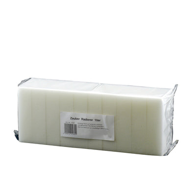 Zauber-Schwamm 10er Set, weiß