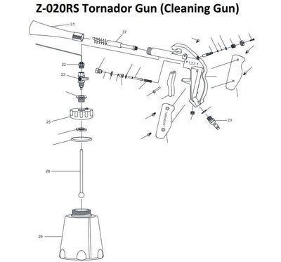 Tornador BLACK Z-020RS Ersatzteile